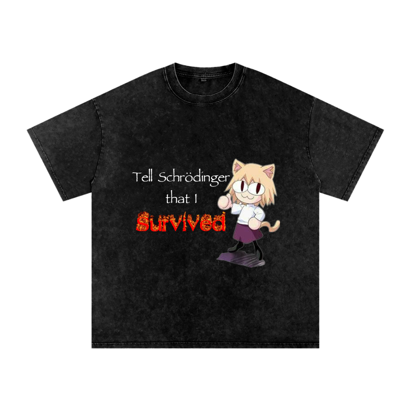 Neco Arc says "Tell Schrödinger I Survived"